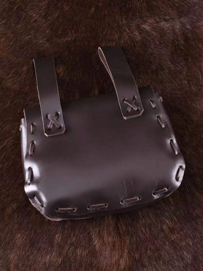 Vintage Western Mid-Century Leather Belt Bag