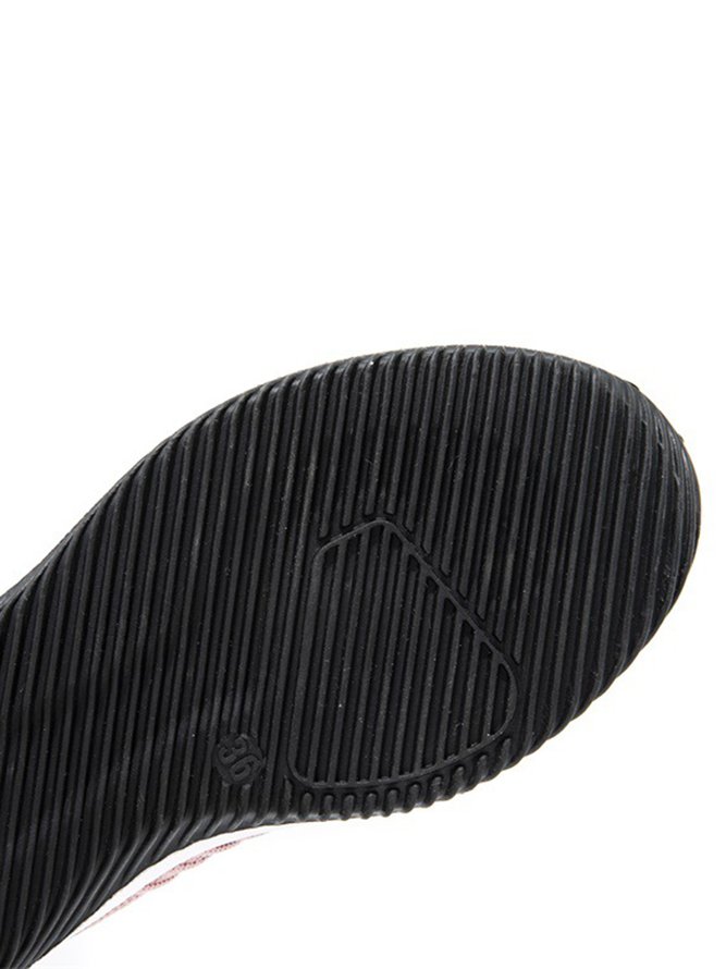 Breathable Mesh Fabric Slip On Sports Sneakers