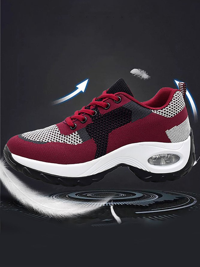 Flyweave Lightweight Breathable Air Cushion Sneakers