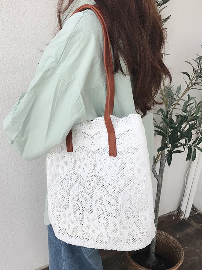 Romantic Lace Beach Shoulder Bag
