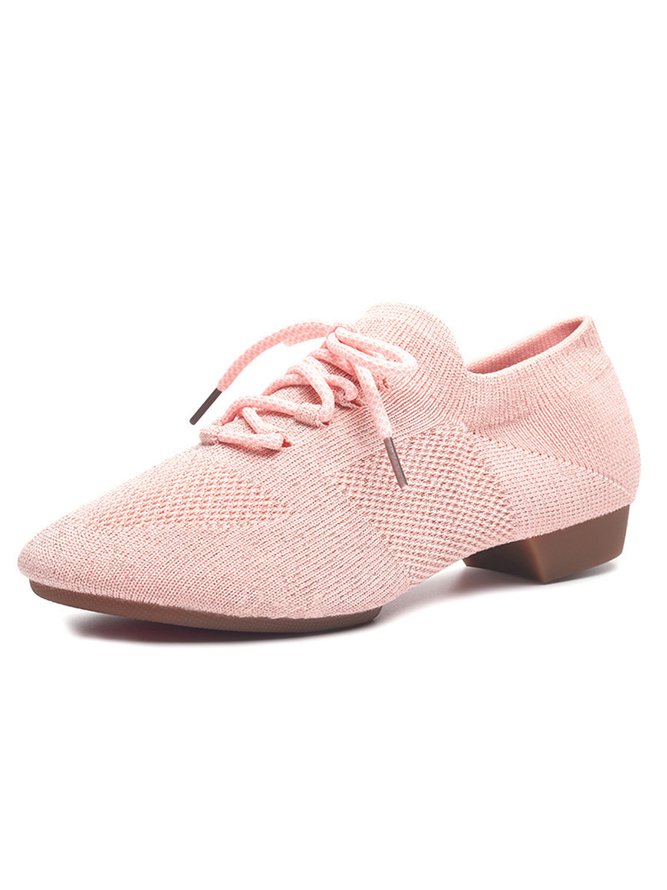 Breathable Mesh Fabric Party Dance Shoe