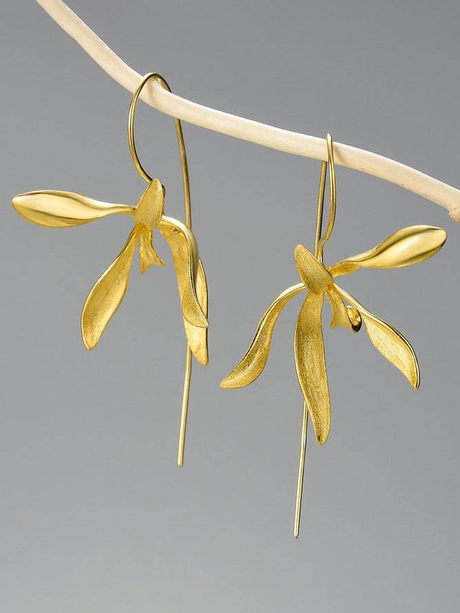 3D Flower Earrings Everyday Casual Versatile Jewelry