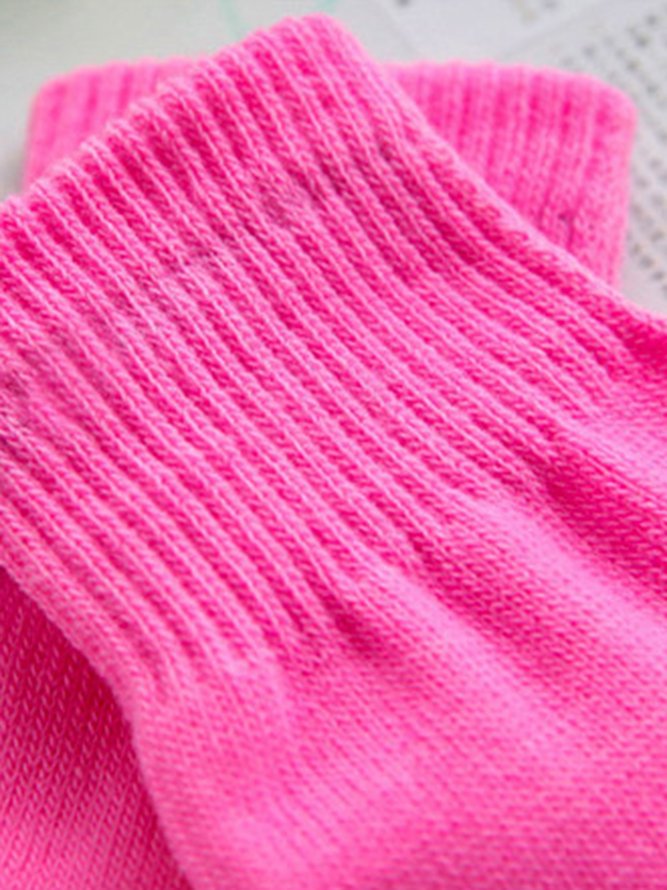 Solid Color Accessible Screen Warm Gloves