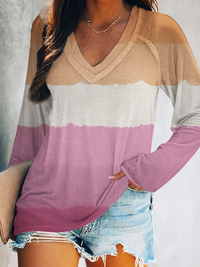 Ombre Casual T-Shirt