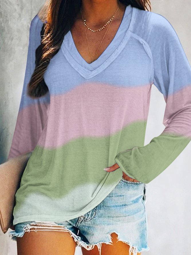 Ombre Casual T-Shirt