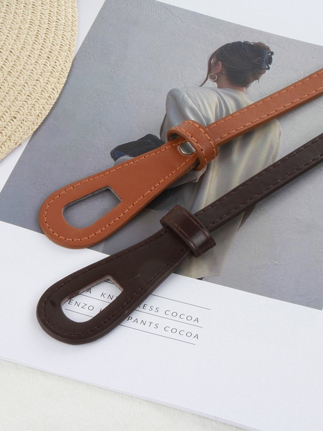Women Minimalist Bow Knotted Casual Belt