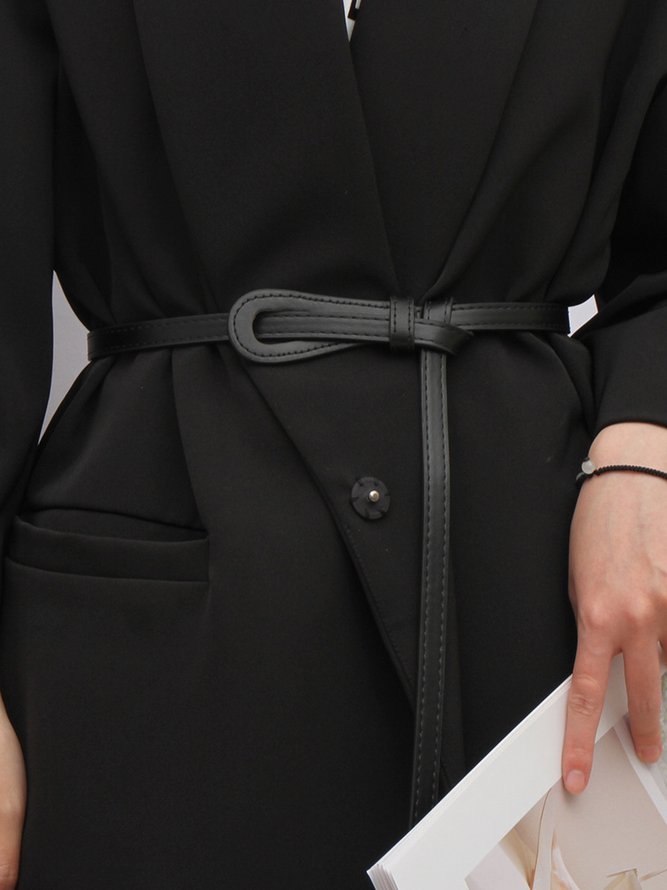 Women Minimalist Bow Knotted Casual Belt