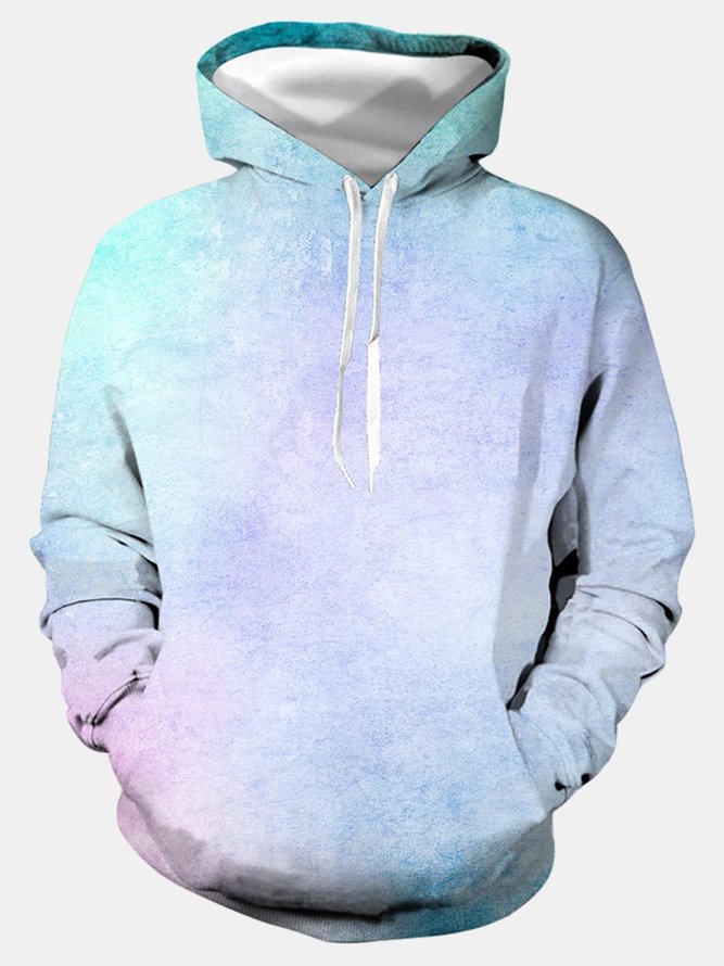 As Picture Ombre Hoodie Cotton-Blend Sweatshirt | Men | 储备款 ...