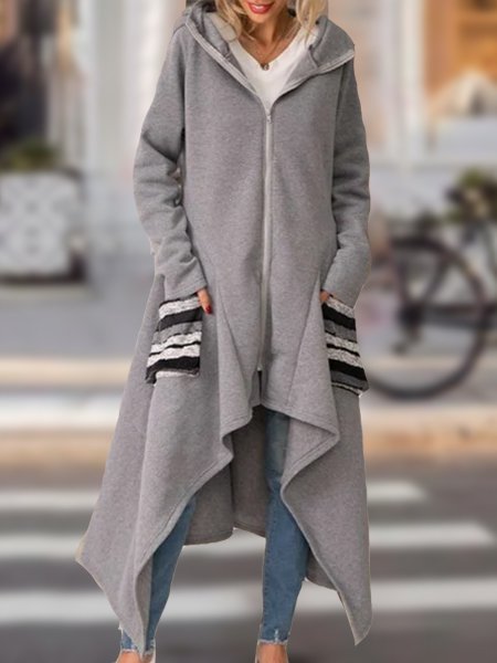 Long Sleeve Hoodie Knit coat