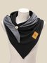 casual knitted scarf and shawl