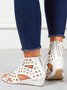 Resort Cutout Lace-Up Sandal Boots
