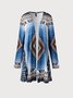 Ethnic Natural Daily Loose H-Line Coat for Women
