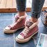 Women Platform Warm Canvas Sneakers Lace-up Suede Winter Sandals