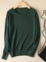 Newest Wool Pure Cashmere Sweater Women Pull Femme Crew Neck Knitting Sweaters Eighteen Colors