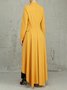 Stand Collar Women Spring Dresses A-Line Daily Casual Dresses