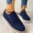 Women's Lace Up Perforated Oxfords Shoes