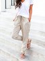 Women Casual Solid Pants