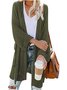Casual Long Sleeve Knitted Cardigan