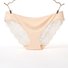 Lace Transparent Hollow Low Waist Seamless Breathable Briefs Panties