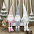 No face claus doll window furnishing articles