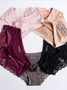 Low-rise Women Seamless Underwear Lace Underwear