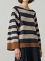 Acrylic Casual Long Sleeve Sweater