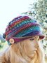 Color knit cap
