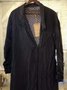 Vintage Long Sleeve Shift Shawl Collar Trench coat