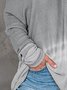 Casual Tie-Dye Long Sleeve Sweater