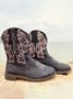 Ethnic Totem Embroidered Western Cowboy Cowboy Boot