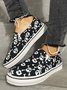 Halloween Skull Pattern Casual Shoes