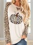 Casual Cotton Crew Neck Printed Shirts & Tops