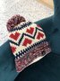 Vintage Bohemian Love Heart Warm Hat