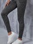 High-rise leggings with side pockets
