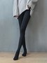 Vertical strip cotton stretch leggings tights stockings