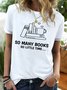 Book Lover Reading Casual Short Sleeve T-Shirt