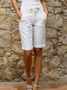 Cotton Casual Solid Shorts