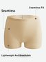 Women's Ice Silk Seamless Boxer Briefs Anti-Smudge Underwear Summer