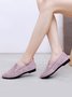 Comfortable Soft Sole Stretch Flyknit Breathable Casual Shoes