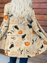 Halloween Regular Fit Casual Wrap Other Long sleeve Coat