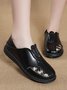 Women Casual Floral All Season Split Joint Breathable Daily Flat Heel Round Toe Rubber Flats