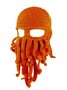 Halloween Fun Hand Knitted Beanie Funny Octopus Decoration