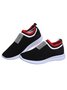 Rhinestone Soft Easy Flat Flyknit Casual Sneakers