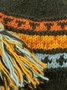 Ethnic Vintage Crochet Fringe Hat Party Festive Decoration