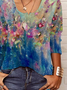 Women's Regular Fit Cotton-Blend Casual T-Shirt