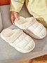 Warm Waterproof Removable and Washable Cotton Slippers