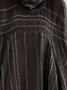 Loose Casual Striped Irregular Hem Dresses