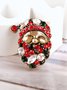 Christmas 3D Santa Claus Diamond Brooch Holiday Party Decoration