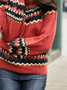 Loose Boho Ethnic Wool/Knitting Sweater