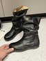 Tiger Metal Trim Crinkle Boots